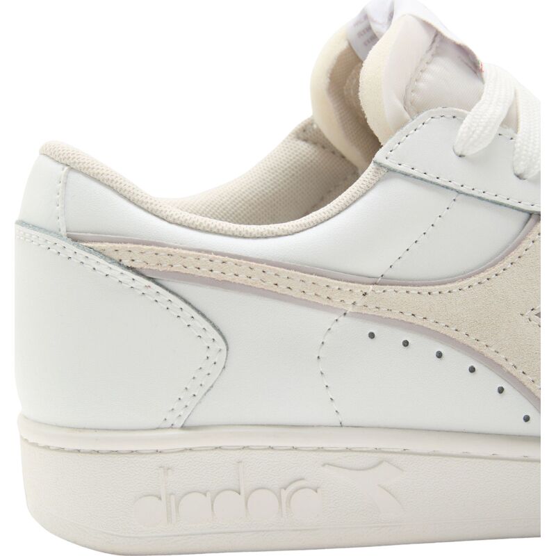 DIADORA Magic Basket Low Leather Wn White/Lilac Marble