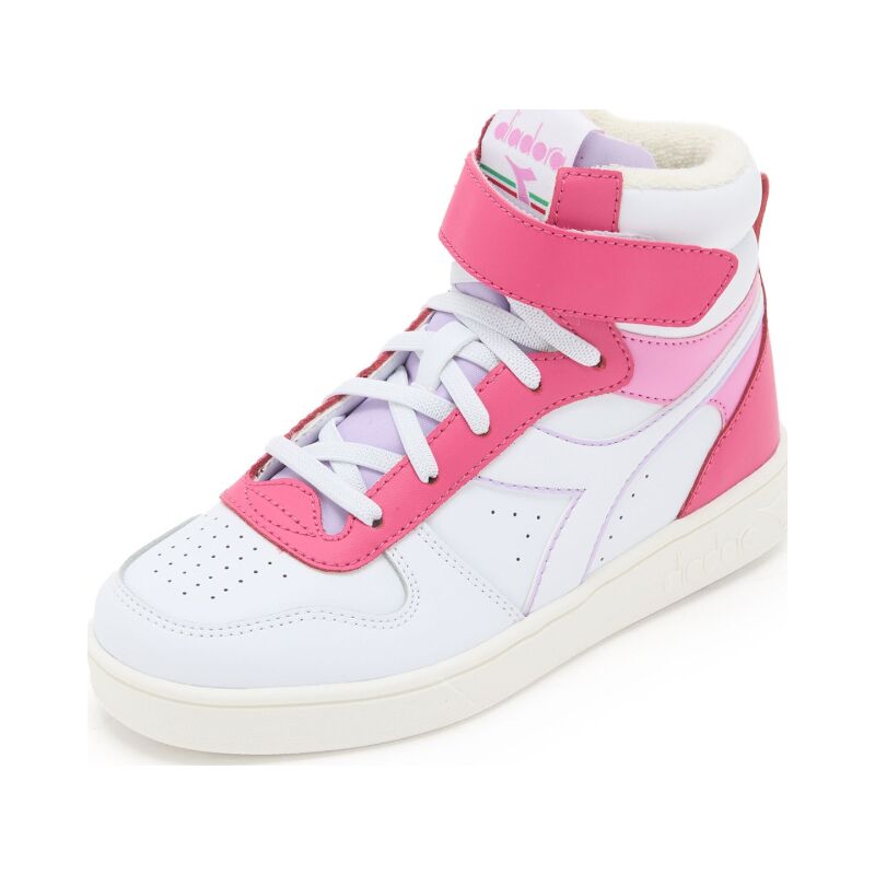 DIADORA Magic Basket Mid Ps Kid's Pink Yarrow/White