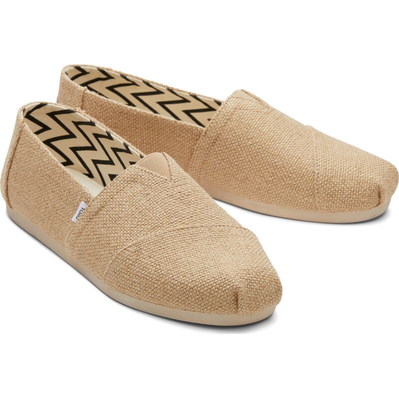 TOMS Burlap Men's Alpargata Natural