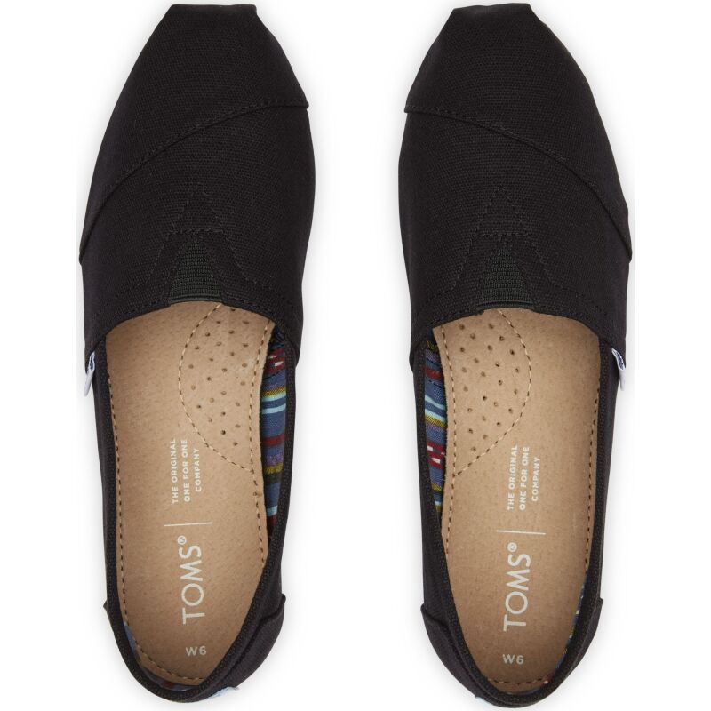 TOMS Canvas Men's Classic Alpargata Nl Black