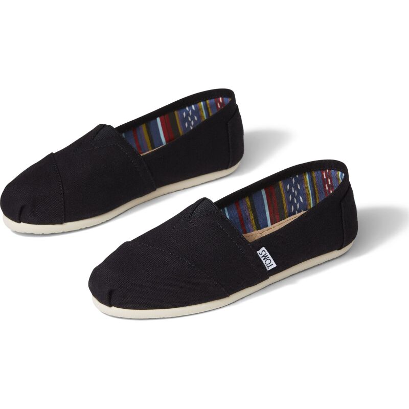TOMS Canvas Men's Classic Alpargata Nl Black