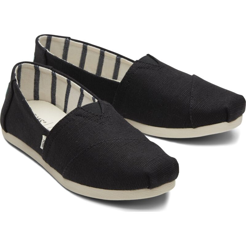 TOMS Heritage Canvas Women's Alpargata Black