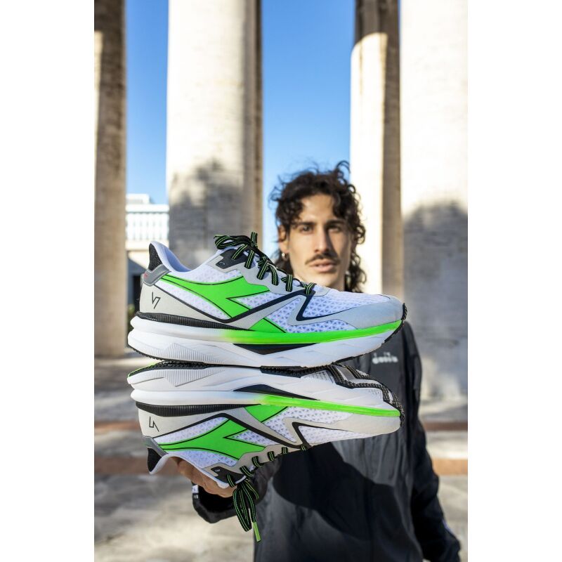 DIADORA Atomo V7000 White/Green Fluo/Black