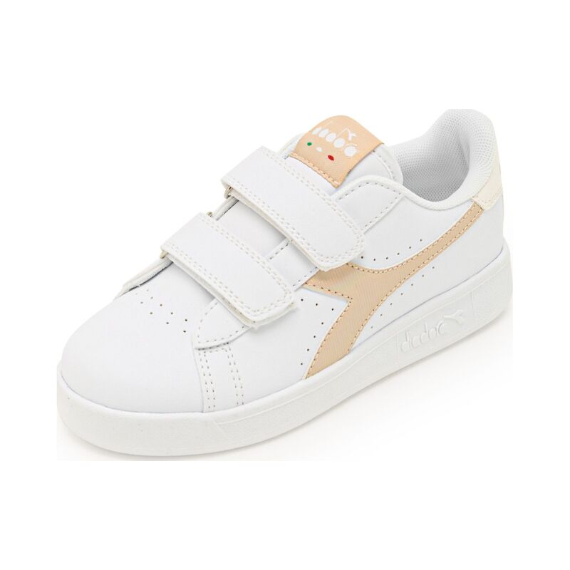 DIADORA Game P Ps Girl Kid's White/Whisper Pink