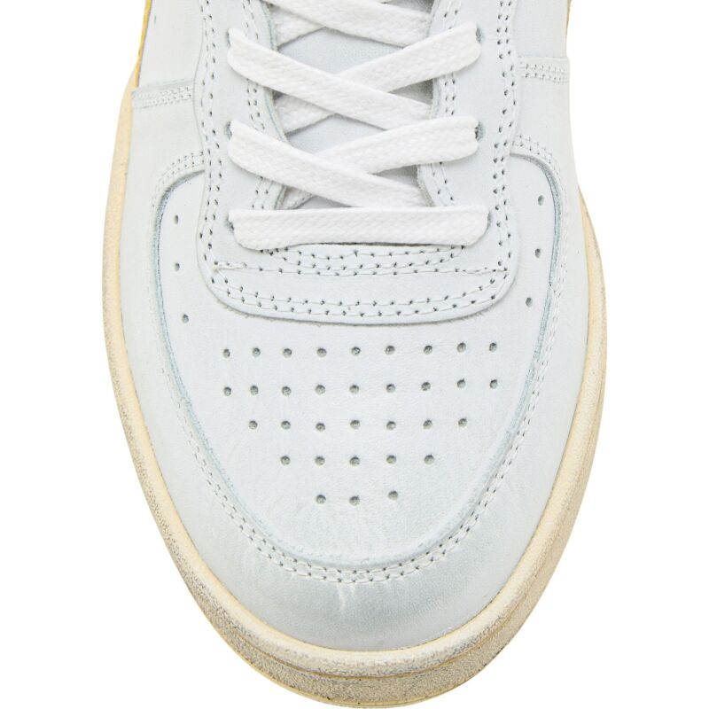 DIADORA Mi Basket Low Used White/Yellow Croms