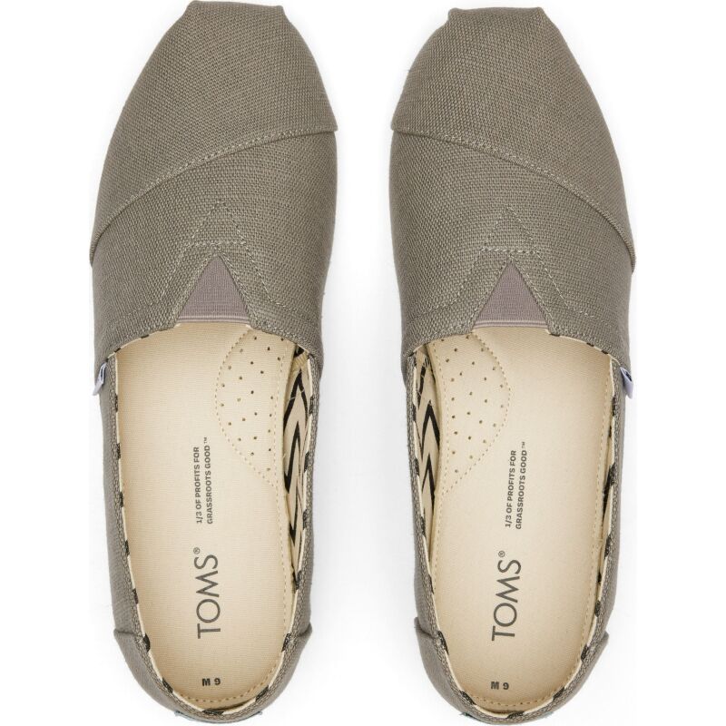 TOMS Heritage Canvas Men Alpargata Cement