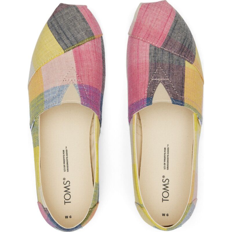 TOMS Picnic Plaid Women Alpargata Multi