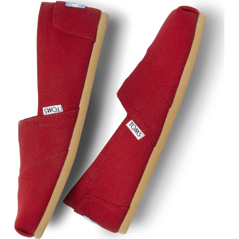TOMS Canvas Women's Classic Alpargata Nl Red