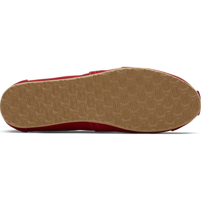 TOMS Canvas Women's Classic Alpargata Nl Red