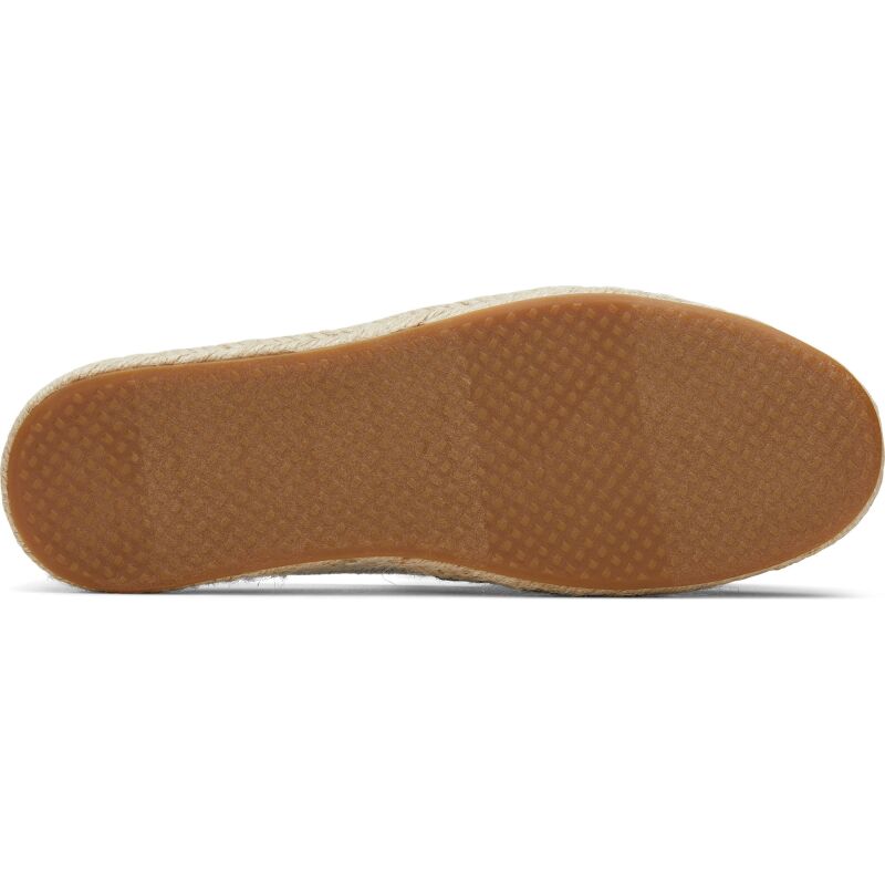 TOMS Recycled Cotton Stripes Women Alpargata Rope Navy