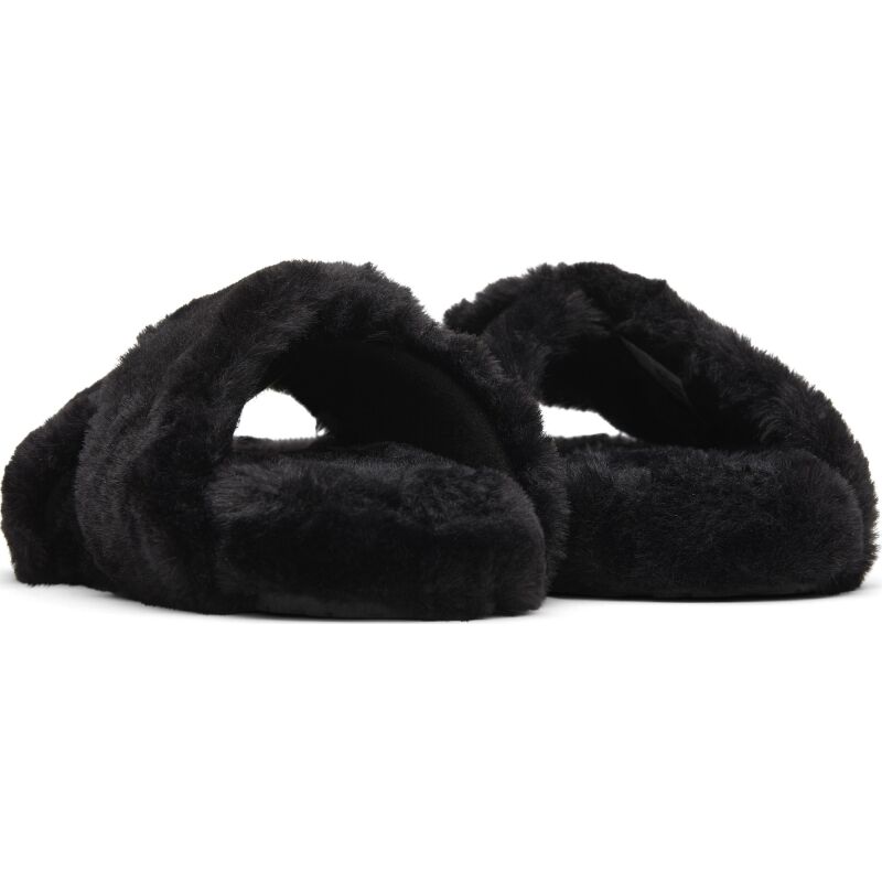 TOMS Faux Fur Women's Susiee Slipper Black