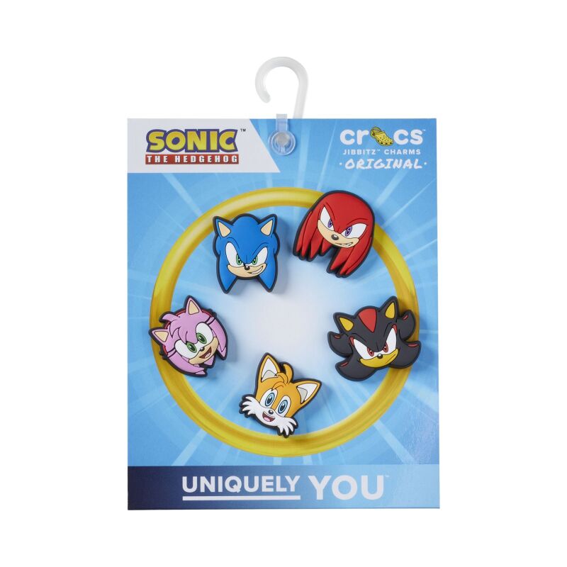 Crocs™ Jibbitz Sonic The Hedge Hog 5 Pack G1026100-Mu