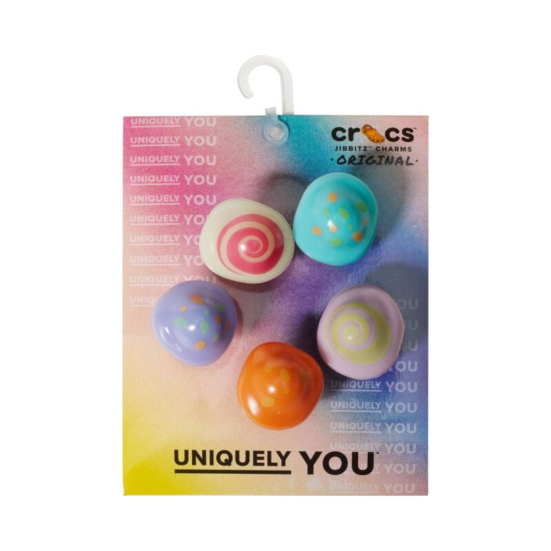 Crocs™ Jibbitz Glow In The Dark Shrooms 5 Pack G1052700-Mu