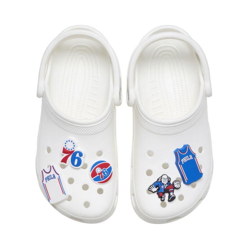 Crocs™ Jibbitz Nba Philadelphia 76Ers 5 Pack 