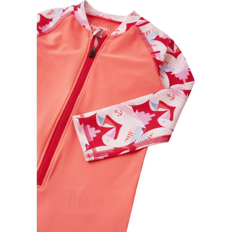 REIMA Toddlers' UPF 50+ Swimsuit Polskii 5200130A Misty Red 324B