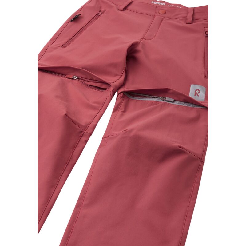 REIMA Mosquito Repellent 2in1 Hiking Pants Virrat 5100195A Red Clay