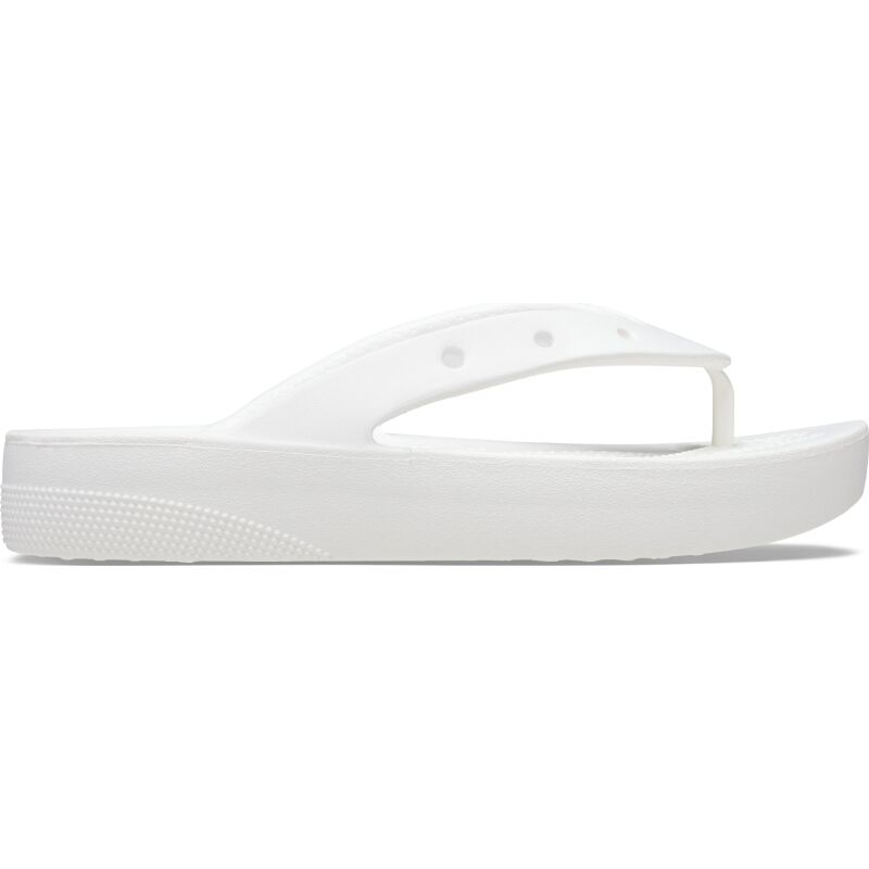 Crocs™ Classic Platform Flip Women's White