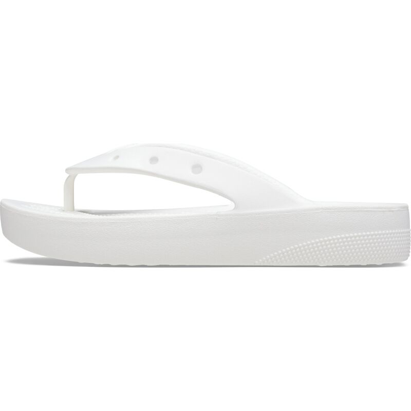 Crocs™ Classic Platform Flip Women's White