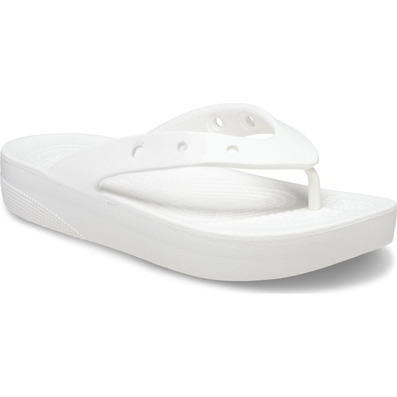 Crocs™ Classic Platform Flip Women's White