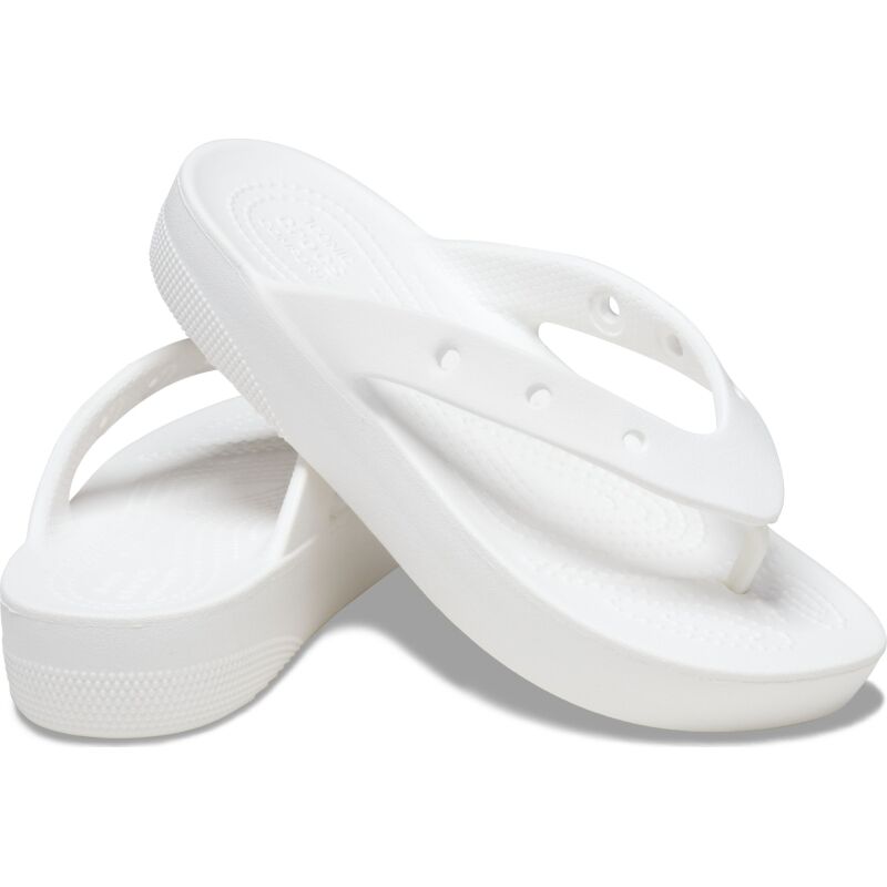 Crocs™ Classic Platform Flip Women's White