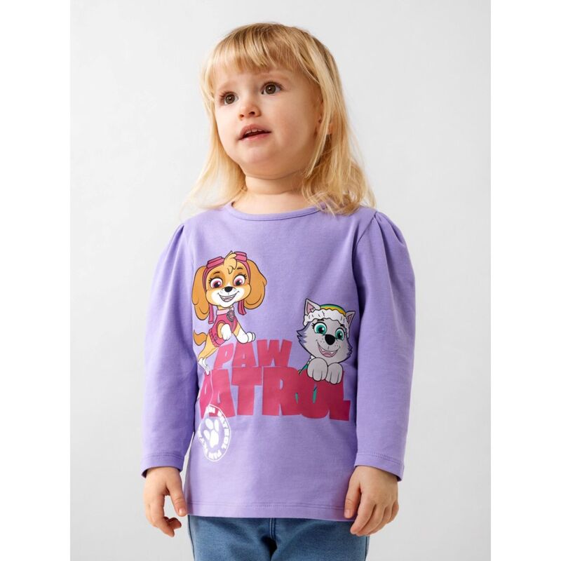 Name It PAW PATROL LONG SLEEVED TOP NOOS Sand Verbena