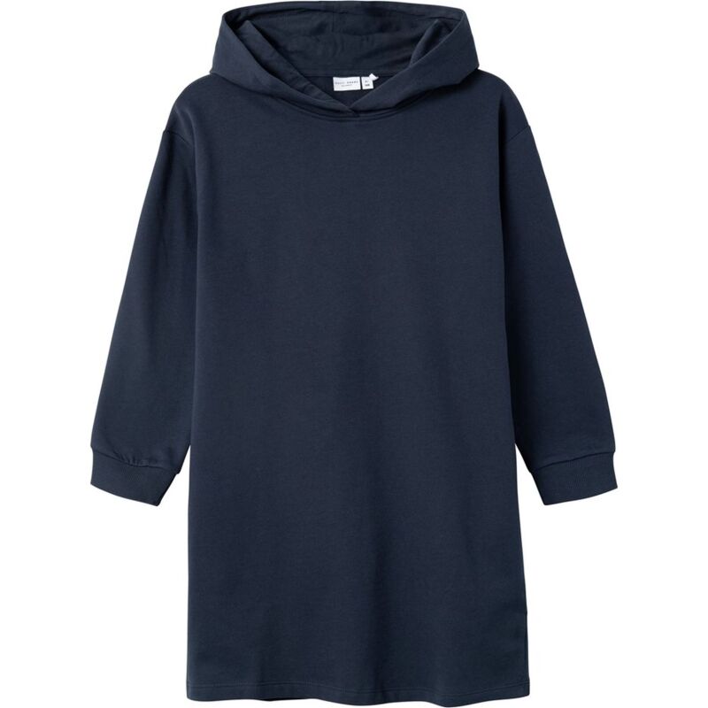 Name It LONG SLEEVED BOXY SWEAT DRESS Dark Sapphire