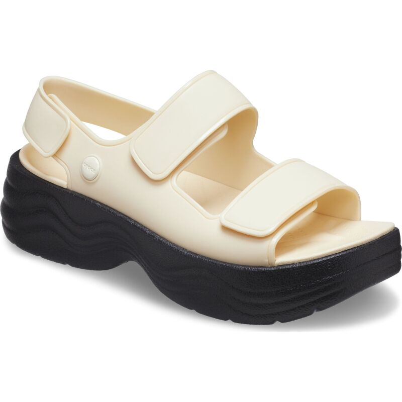 Crocs™ Skyline Sandal Vanilla/Black