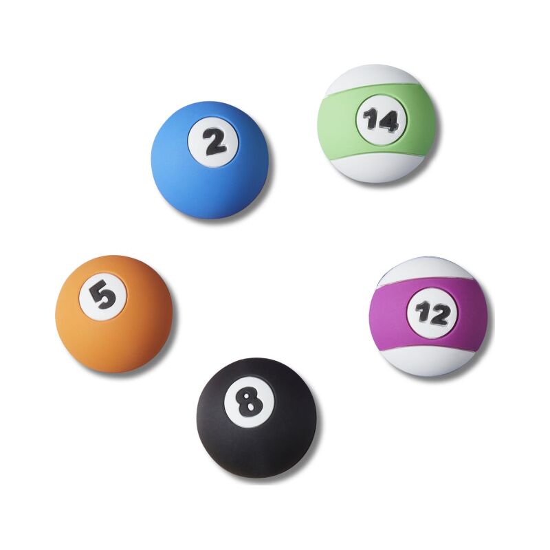 Crocs™ Jibbitz Billiard Balls 5 Pack G1130200-Mu