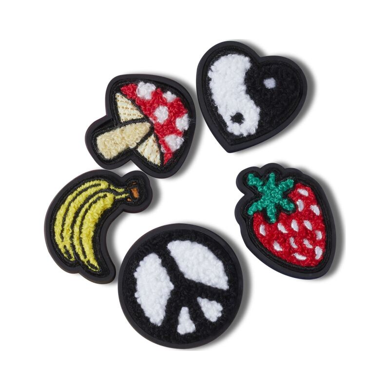 Crocs™ Jibbitz Peace N Love Tufted Patch 5 Pack G1131200-Mu