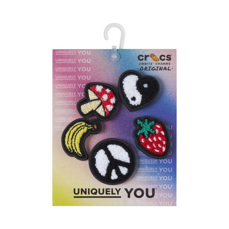 Crocs™ Jibbitz Peace N Love Tufted Patch 5 Pack G1131200-Mu