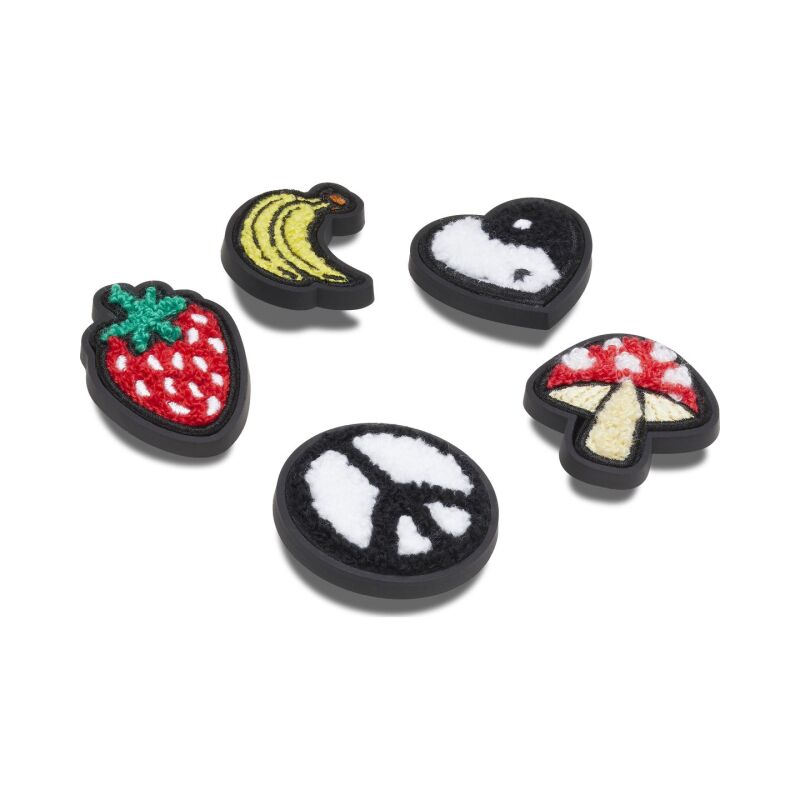 Crocs™ Jibbitz Peace N Love Tufted Patch 5 Pack G1131200-Mu