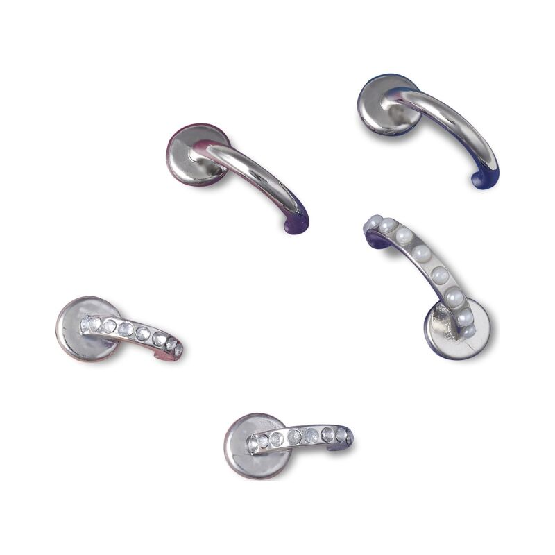 Crocs™ Jibbitz Silver Ring 5 Pack G1131600-Mu