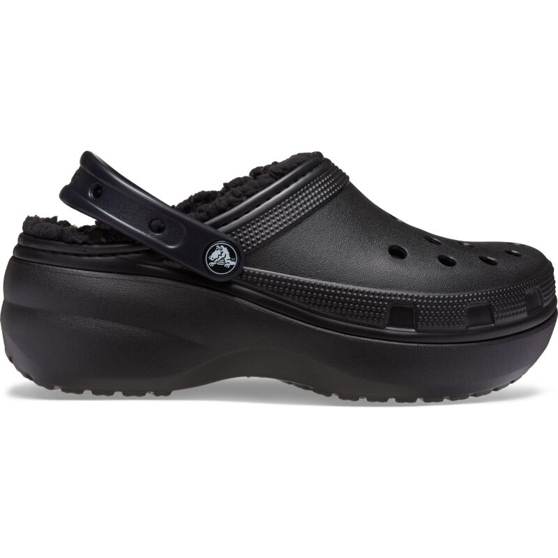Crocs™ Classic Platform Lined Clog W Black