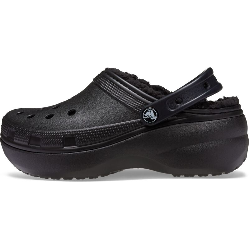 Crocs™ Classic Platform Lined Clog W Black