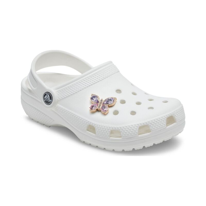 Crocs™ Jibbitz Gold Butterfly With Gem G1113900-Mu