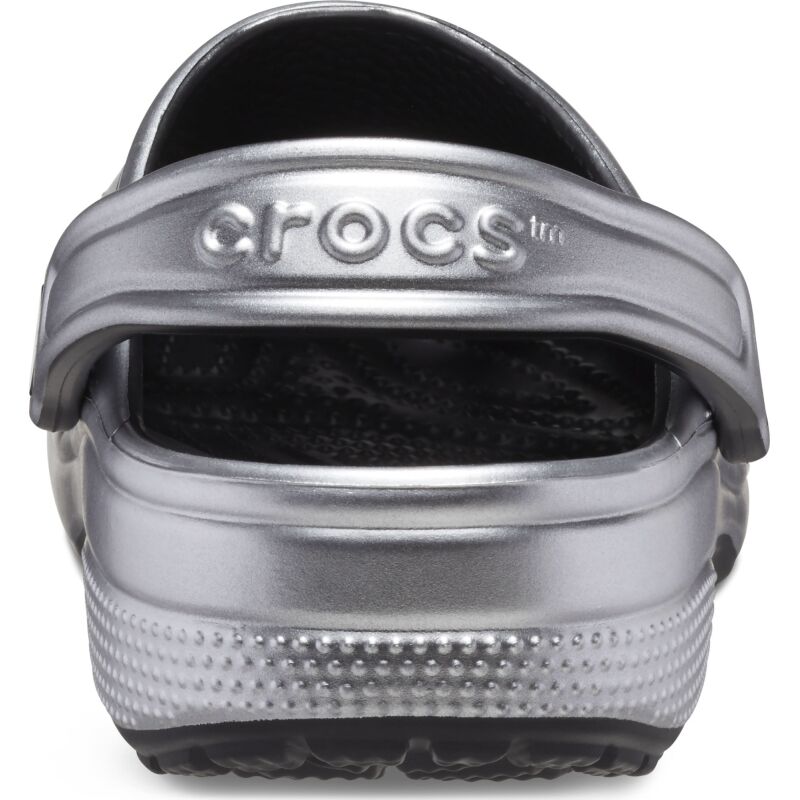 Crocs™ Classic Metallic Clog Silver Metallic