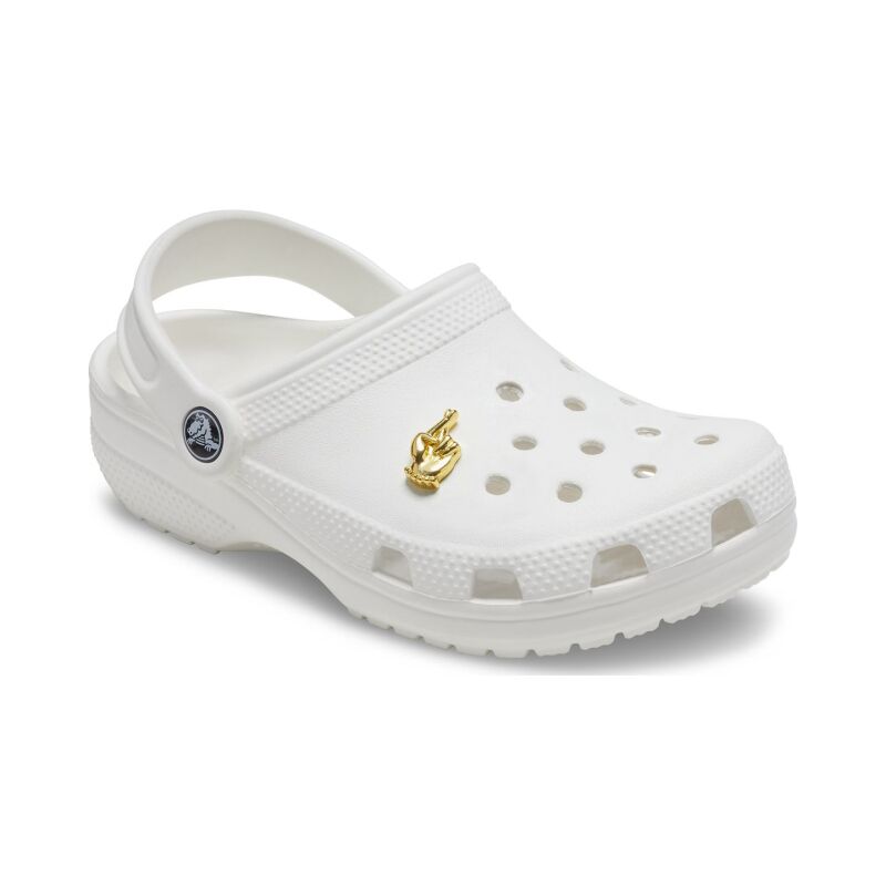 Crocs™ Jibbitz Gold Fingers Crossed G1133400-Mu
