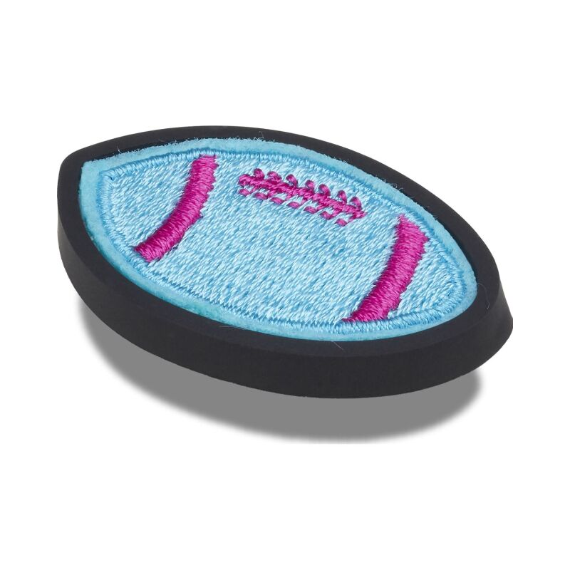 Crocs™ Jibbitz Neon Football Varsity Patch G1136200-Mu 