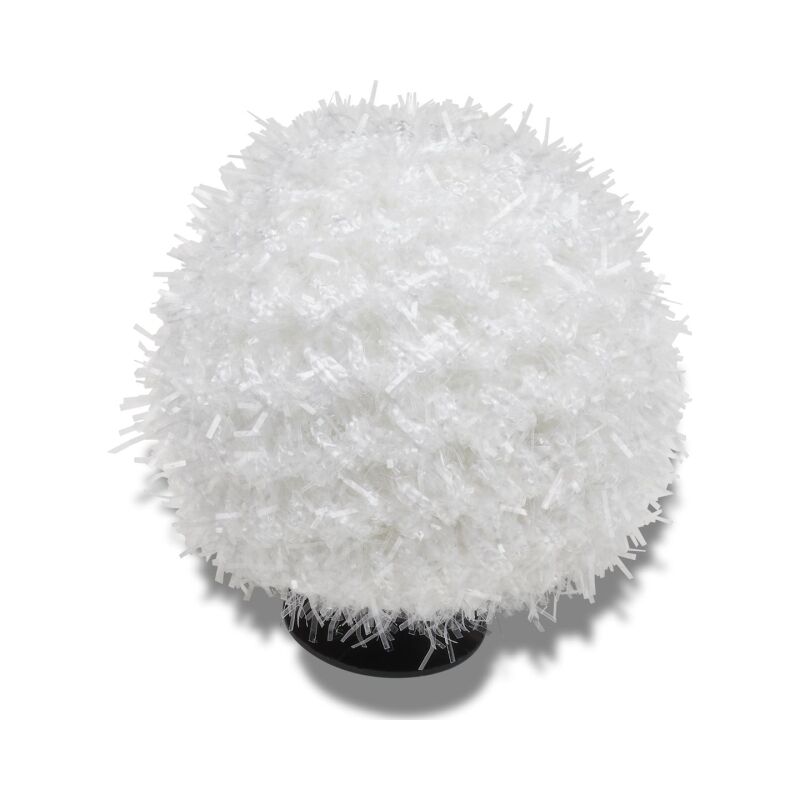 Crocs™ Jibbitz White Metallic Puff Ball G1136800-Mu