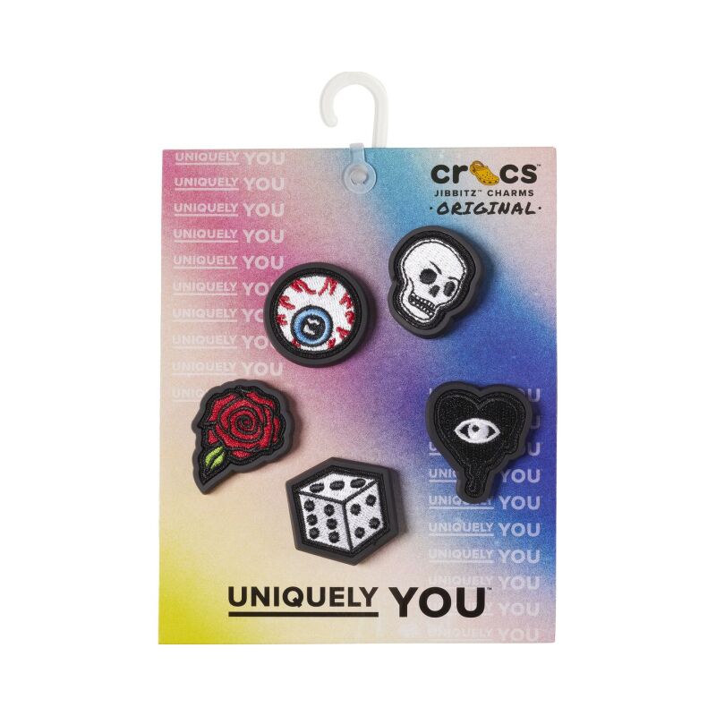 Crocs™ Jibbitz Letterman Varsity Patch 5 Pack G1137200-Mu