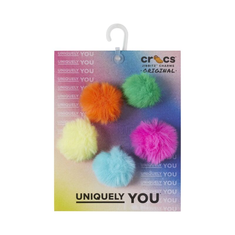 Crocs™ Jibbitz 80S Neon Puff Ball 5 Pack G1137700-Mu
