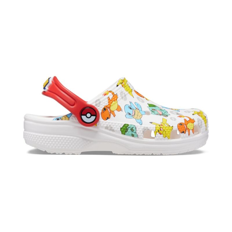 Crocs™ Classic Pokemon Clog Kid's White/Multi