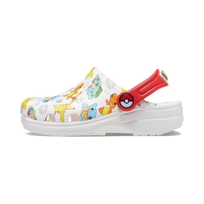 Crocs™ Classic Pokemon Clog Kid's White/Multi