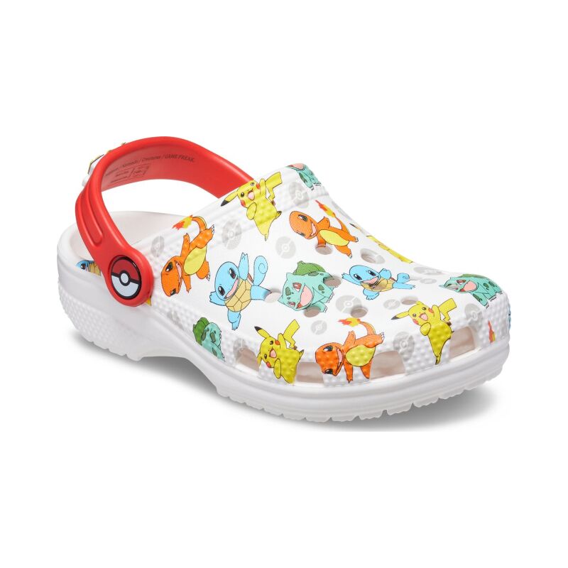 Crocs™ Classic Pokemon Clog Kid's White/Multi