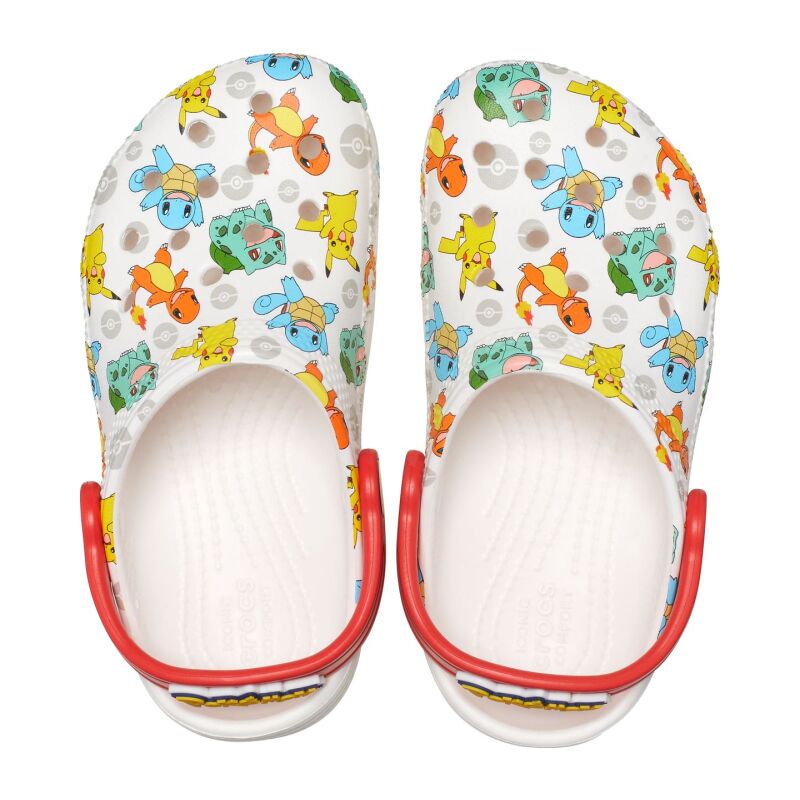 Crocs™ Classic Pokemon Clog Kid's White/Multi