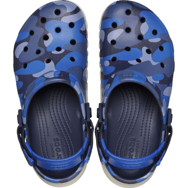 Crocs™ Duet Max II Camo Redux Clog 209192 Navy/Stucco