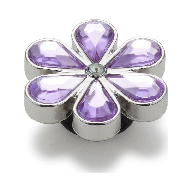 Crocs™ Jibbitz Purple Blinged Out Daisy G1119800-Mu