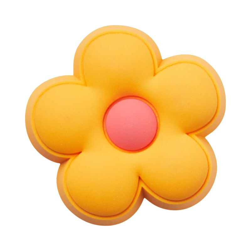 Crocs™ Jibbitz Orange Flower