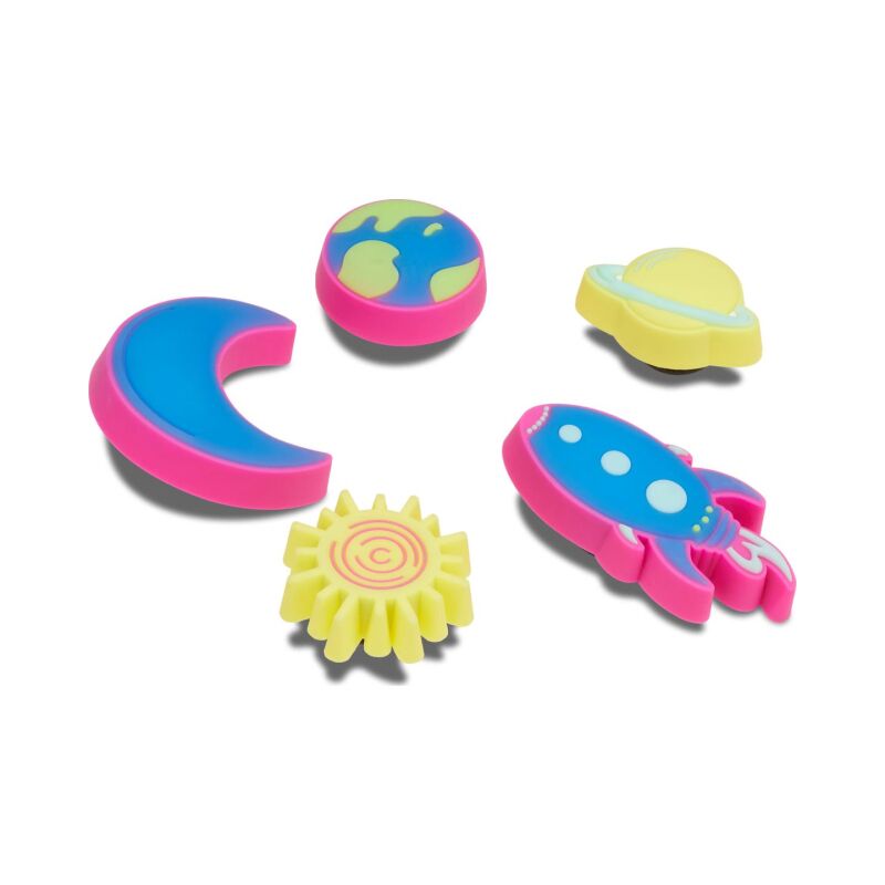 Crocs™ Jibbitz Lights Up Neon Planets 5 Pack G1137600-Mu