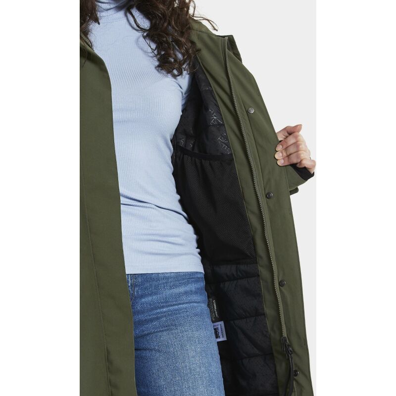 Didriksons Erika Women's Parka 3 Deep Green
